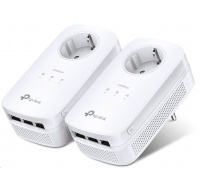 TP-Link TL-PA8030PKIT průchozí powerline set (AV1300,3xGbE, HomePlug AV2)