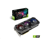 BAZAR - ASUS VGA NVIDIA GeForce ROG Strix RTX 3090 OC 24GB, RTX 3090, 24GB GDDR6X, 2xHDMI, Po opravě(Náhradní krabice}
