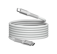 VERBATIM Kabel USB-C Sync & Charge, 100W, Magnetický, 120cm, šedá
