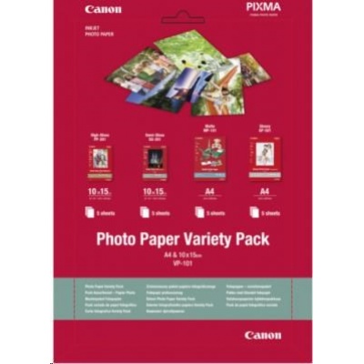 Canon PAPÍR Photo Paper Variety Pack 10x15cm VP-101