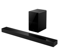 BAZAR - TCL Q75HE soundbar 5.1.2, 620 W, Bluetooth 5.1, WiFi 5, subwoofer, černá - rozbaleno / poškozený obal
