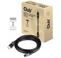 Club3D Kabel prodlužovací DisplayPort 1.4 8K 60Hz DSC 1.2 HBR3 HDR Bidirectional (M/F), 3m