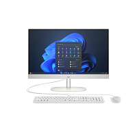 HP AIO ProOne 245 G10 AiO 23.8 NT Ryzen 3 7320U,8GB,512GB,Radeon 610M,WiFi 6 + BT,klávesnice a myš,90W,bílá,HDMI,FDOS