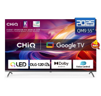 CHiQ U55QM9V TV 55", UHD, QLED, Google TV 5.0, DLG 120 Hz, MEMC