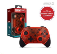 Armor3 NuChamp Wireless Controller for Nintendo Switch (Ruby Red)