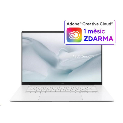 ASUS NTB Vivobook S 16 (M3607GA-OLED075W), Ryzen AI 9 H 465, 16" 1920 x 1200, 32GB, 1TB SSD, Radeon, W11 Home, Silver