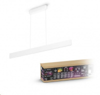 PHILIPS Ensis Svítidlo závěsné, Hue White and color ambiance, 230V, 2x39W integr.LED, Bílá