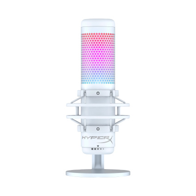 HyperX QuadCast S USB WHT Microphone - Mikrofon