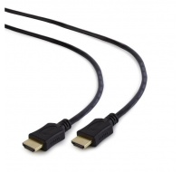 GEMBIRD Kabel HDMI-HDMI 3m, 1.4, M/M stíněný, zlacené kontakty, CCS, ethernet, černý