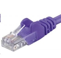 PREMIUMCORD Patch kabel UTP RJ45-RJ45 CAT5e 3m fialová