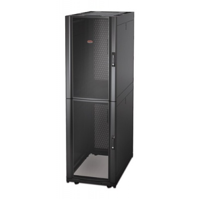 APC NetShelter SX Colocation 2 x 20U 600mm Wide x 1070mm Deep Enclosure with Sides Black