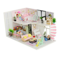 2Kids Toys miniatura domečku Dům Anniny růžové melodie