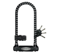 Master Lock Zámek na kolo reflexní 8195EURDPROLWREF - 280mm