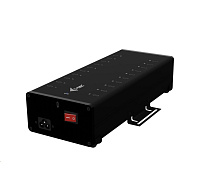 BAZAR - i-tec USB-C/USB-A Metal Charging + data HUB, 15W per port, 20x USB-C - Po opravě (Komplet)