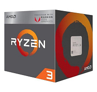 CPU AMD RYZEN 3 4300GE, 4-core, 3.5GHz, 4MB cache, 35W, socket AM4, TRAY