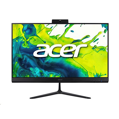 ACER PC AiO Aspire C24B-GCZN_LUBR35400U,Ryzen 3 5400U,23.8"FHD,8GB,512GB SSD,Radeon,W11H,Black
