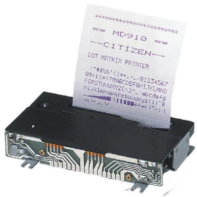 Citizen Dot Matrix Printer Mechanisms MD910SS, 5V, 24 columns, without knob