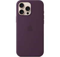 APPLE iPhone 16 Pro Max Silicone Case with MagSafe - Plum