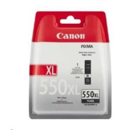 Canon CARTRIDGE PGI-550XL BK černá TWIN-PACK SEC pro iP7250,iP8750,iX6850,MX925,MX725,MG5450,MG5550,MG5655 (1000 str.)