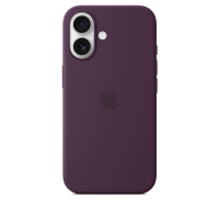 APPLE iPhone 16 Silicone Case with MagSafe - Plum