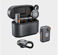 BAZAR - Hollyland LARK M2S Mini Combo  Wireless Lavalier Microphone Mini Combo (Space Gray) - Poškozený obal (Komplet)