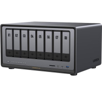 UGREEN NASync DXP8800 Plus (10C/i5-1235U/4,4GHz/8GBRAM/8xSATA/2xM.2/2x10GbE/1xPCIe/2xTB/2xUSB2.0/2xUSB3.2/HDMI/SD)