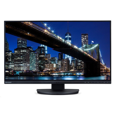 Sharp MultiSync® EA272U, 27", 3840x2160, 400[cd/m2], IPS, 16:9, 1000:1, black