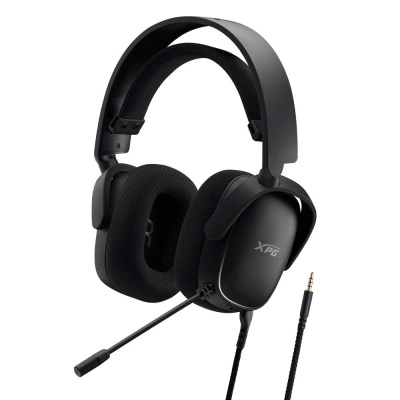 BAZAR - ADATA XPG herní sluchátka PRECOG S, drátové 3.5mm jack, černá - Poškozený obal (Komplet)
