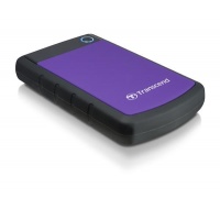 TRANSCEND externí HDD USB 3.1 StoreJet 25H3P, 2TB, Purple (nárazuvzdorný)