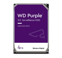 WD PURPLE WD44PURZ 4TB, SATA III 3.5", 256MB, 175MB/s, Low Noise, CMR