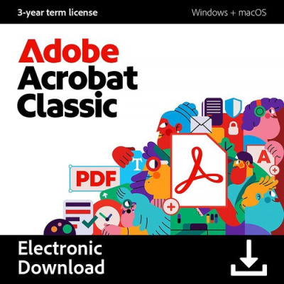 Acrobat Classic 2024 for ENT MP ENG COM Online FRL Term License (Set up as 36 month) 1 User, Level 1, 1-9