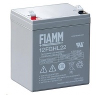 Baterie - Fiamm 12 FGHL 22 (12V/5Ah - Faston 250), životnost 10let