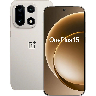 OnePlus 15 5G Dual Sim 16GB RAM 512GB - Sand, EU