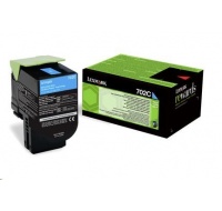 LEXMARK Cyan toner 702M pro CS310/410/510 z programu Lexmark Return (1 000 stran)