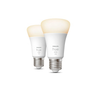 BAZAR PHILIPS Hue White 9.5W 1100 E27 2ks POŠKOZENÝ OBAL