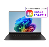 ASUS NTB Vivobook S 16 OLED (M5606KA-OLED045W), R7-AI-350, 16" 2880 x 1800, 16GB, 1TB SSD, Radeon, W11 Home, Black