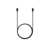 Cable Samsung EP-DX510 - USB cable black, 1.8 m - 24 pin USB-C (M) to 24 pin USB-C (M), EU