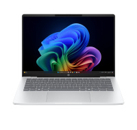 NTB HP OmniBook 5 NG AI PC 14-he0000nc,14" OLED 2K, Snapdragon X Plus, 16GB, 512GB SSD, Win11, Silver, +3M GamePass