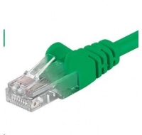 PREMIUMCORD Patch kabel UTP RJ45-RJ45 CAT5e 3m zelená