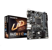 BAZAR - GIGABYTE MB Sc LGA1200 H410M H V2, Intel H470, 2xDDR4, 1xHDMI, 1xVGA, mATX - Po opravě (Komplet)