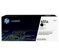 HP 651A Black LJ Toner Cart, CE340A (13,500 pages)