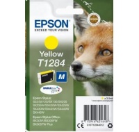 EPSON ink bar Singlepack "Liška" Yellow T1284 DURABrite Ultra Ink (3,5 ml)