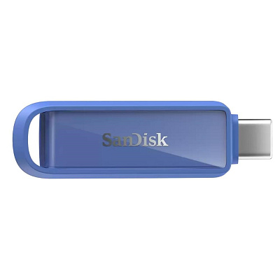 SanDisk Flash Disk 256GB iXpand Phone Drive USB-C, modrá