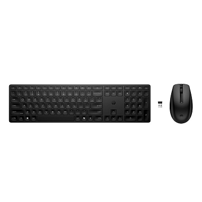 HP 650 Wireless Keyboard & Mouse Black- Anglická klávesnice a myš, černá