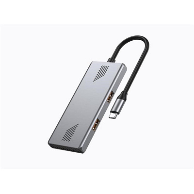 GEMBIRD hub, 4-port USB-A + USB-C 3.2 (Gen 2), Type-C