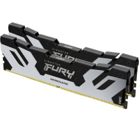 KINGSTON DIMM DDR5 96GB (Kit of 2) 6400MT/s CL32 FURY Renegade Silver XMP