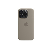 APPLE iPhone 15 Pro Silicone Case with MagSafe - Clay