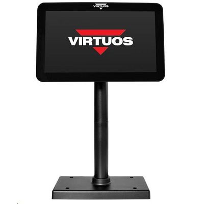 Virtuos 10,1" LCD zákaznický display Virtuos SD1010R, HDMI, VGA, 500 nits, černý