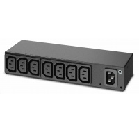 APC Rack PDU, Basic, 0U/1U, 120-240V/15A, 220-240V/10A, (8) C13, IEC-320 C14