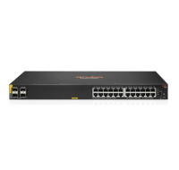 HPE Aruba Networking CX 6100 24G Class4 PoE 4SFP+ 370W Switch